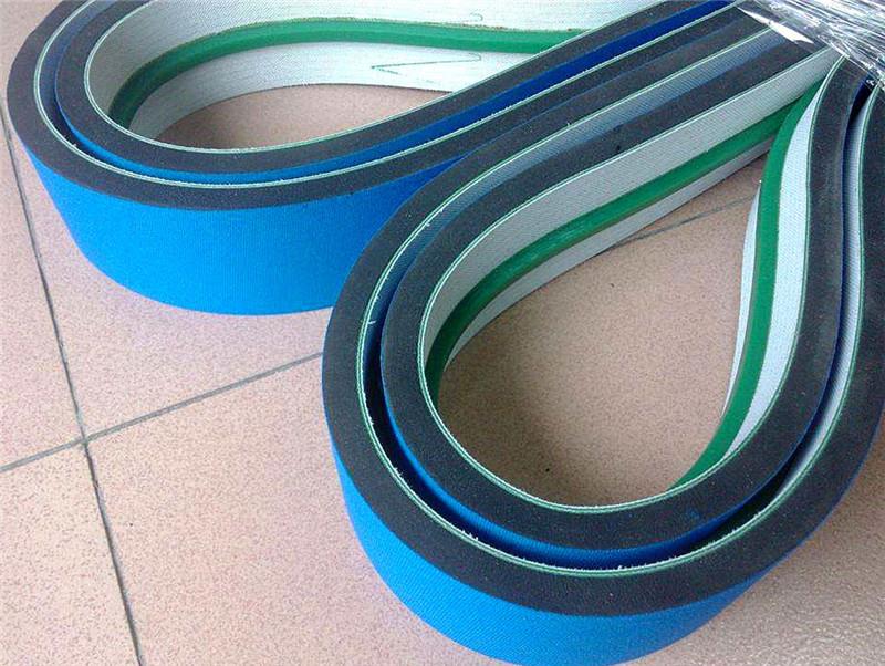 背面加导条输送带