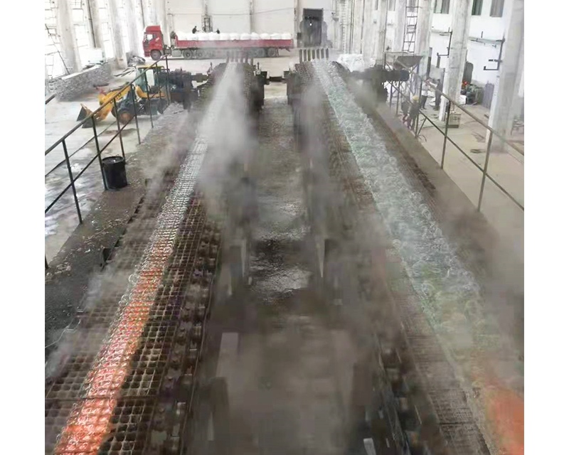 水玻璃出料链板成型机